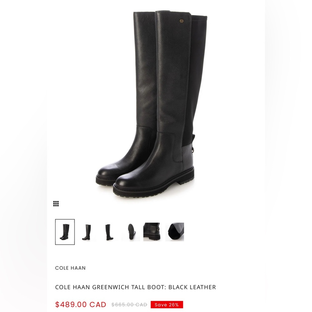 Cole Haan Greenwich Tall Boots